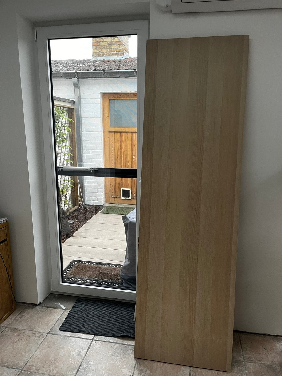 Buroblad 2m, Huis en Inrichting, Bureaus, Ophalen, Gebruikt