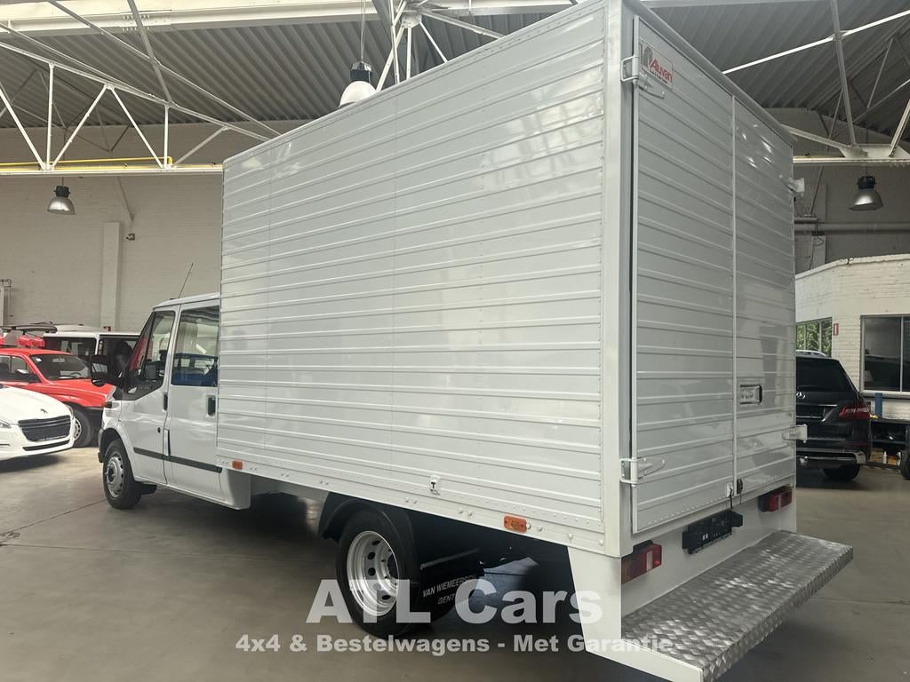 Ford Transit DUBBELE CABINE|1STE EIGENAAR|1J GARANTIE, Auto's, Achterwielaandrijving, Gebruikt, 115 pk, 4 cilinders