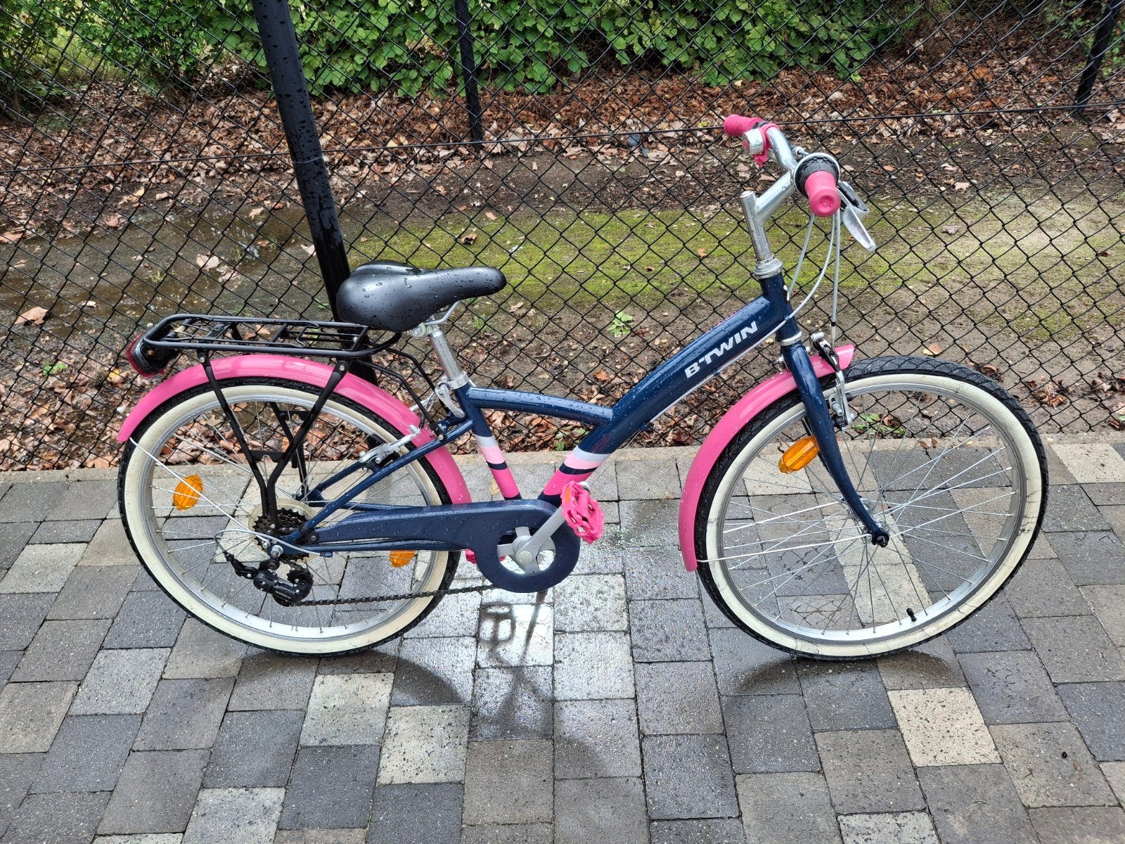 kinderfiets meisje t.e.m 10 jaar, Fietsen en Brommers, Fietsen | Meisjes, Ophalen, Gebruikt, Btwin Decathlon