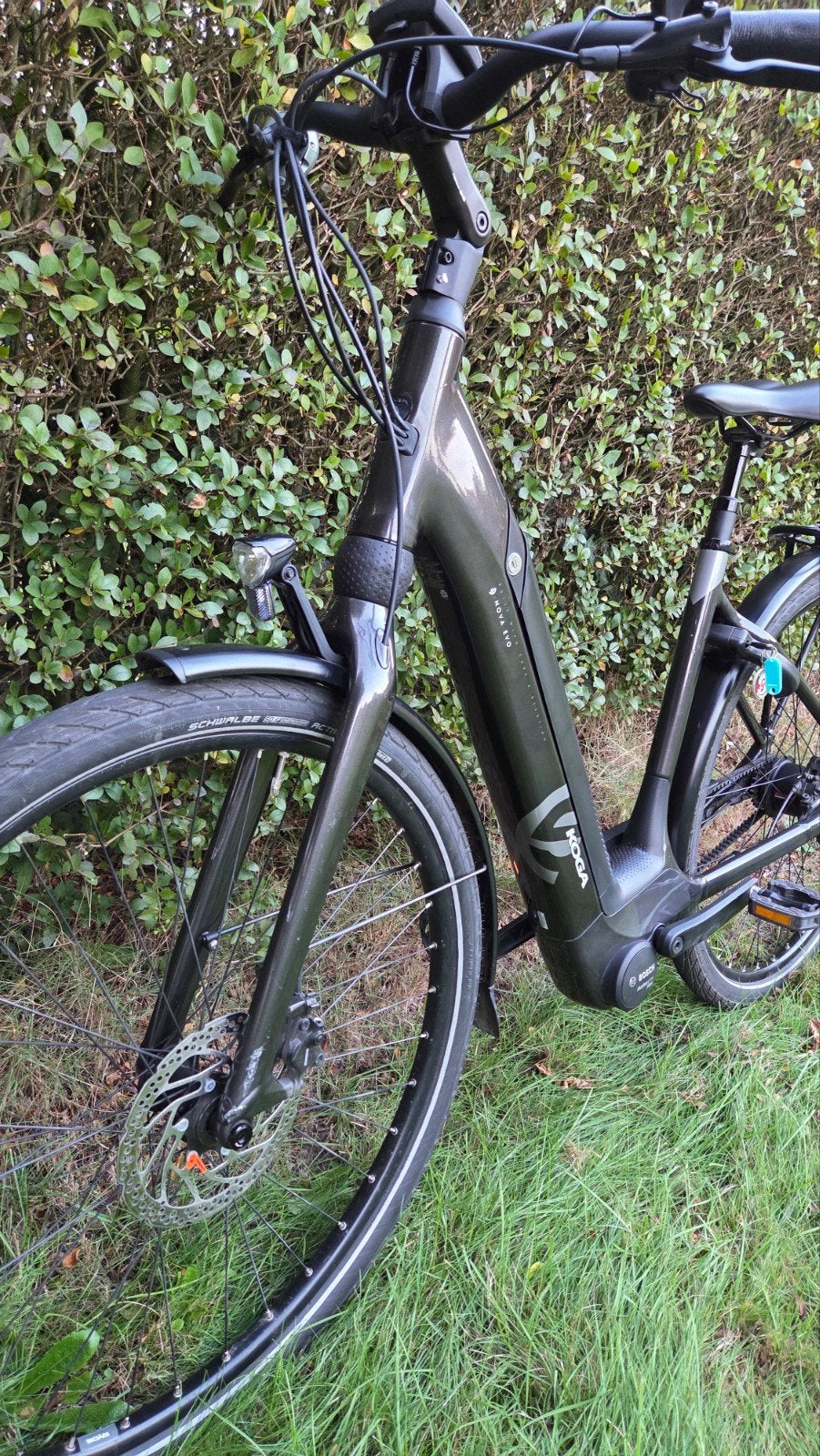 Koga Elektrische fiets met maar 3200km, 47 tot 51 cm, Ophalen, Zo goed als nieuw, 50 km per accu of meer