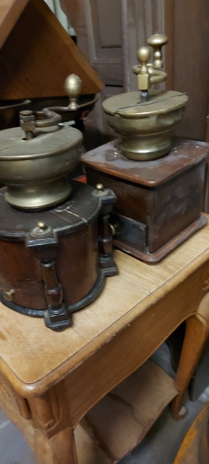 Vend deux ancien moulin a cafè prix 75 euros, Enlèvement ou Envoi