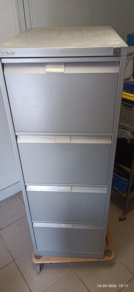 Stevige archiefkast met 4 lades., Ophalen