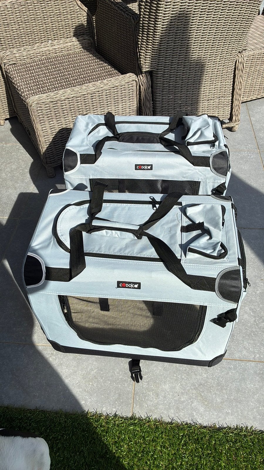 Honden bench….58L x 38 B x 54 H is een Medium, Ophalen, Zo goed als nieuw