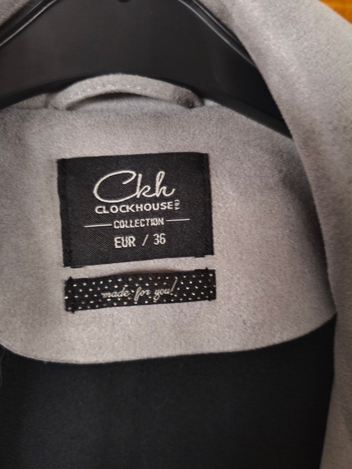 Veste en suédine gris, Kleding | Dames, Jassen | Zomer, Ophalen, Clockhouse, Maat 36 (S), Grijs