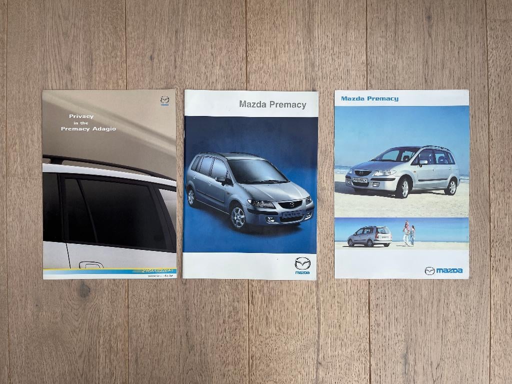 BROCHURES MAZDA PREMACY, Livres, Autos | Brochures & Magazines, Enlèvement ou Envoi, Utilisé, Mazda