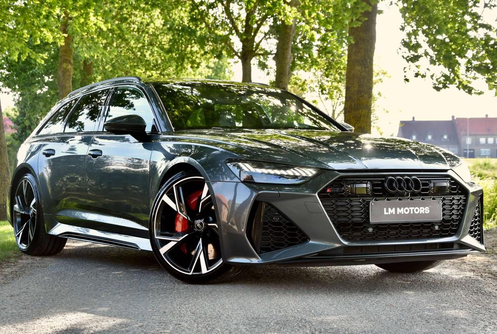 Audi RS6 RS6 Avant 4.0 V8 TFSI Quattro / MATRIX / B&O / PAN, Auto's, Automaat, Bedrijf, USB, 441 kW