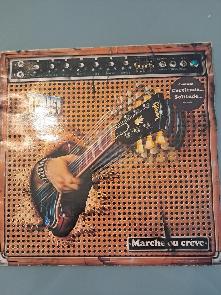 Trust..marche ou creve.. 1981 rock francais!!, Verzenden, Gebruikt