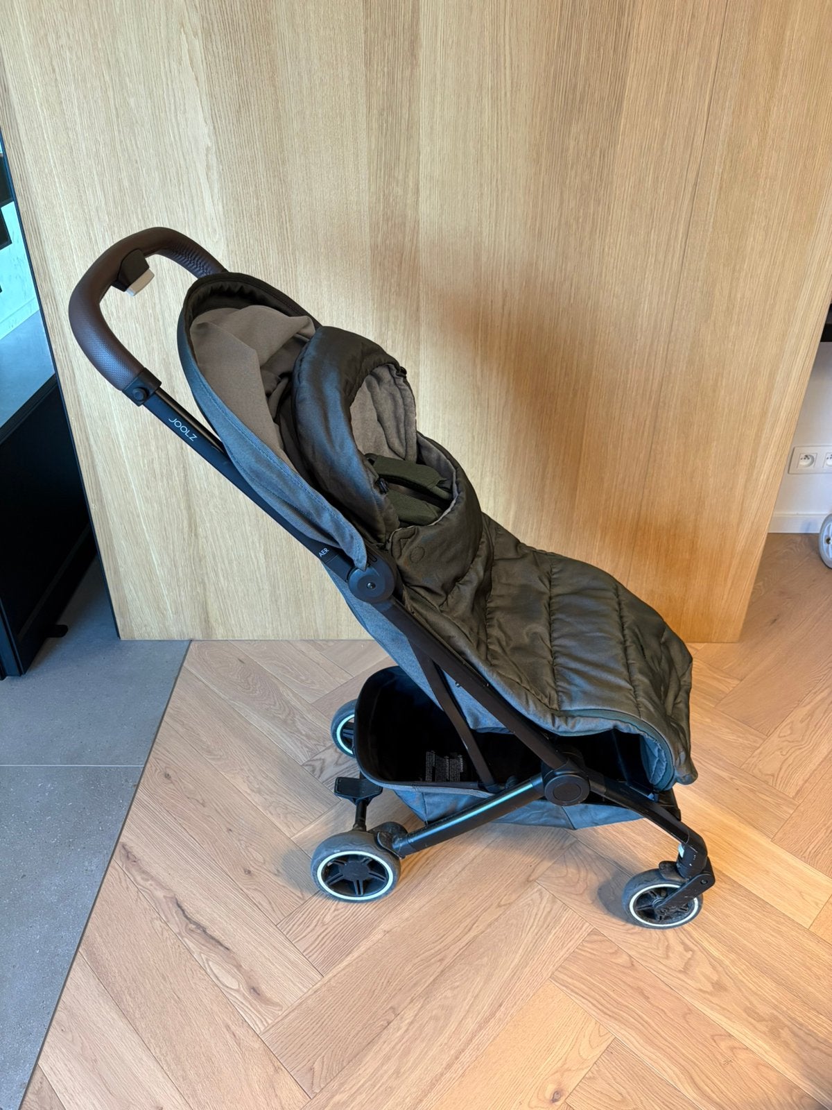 Joolz aer+ sage green, Kinderen en Baby's, Buggy's, Ophalen, Gebruikt, Voetenzak