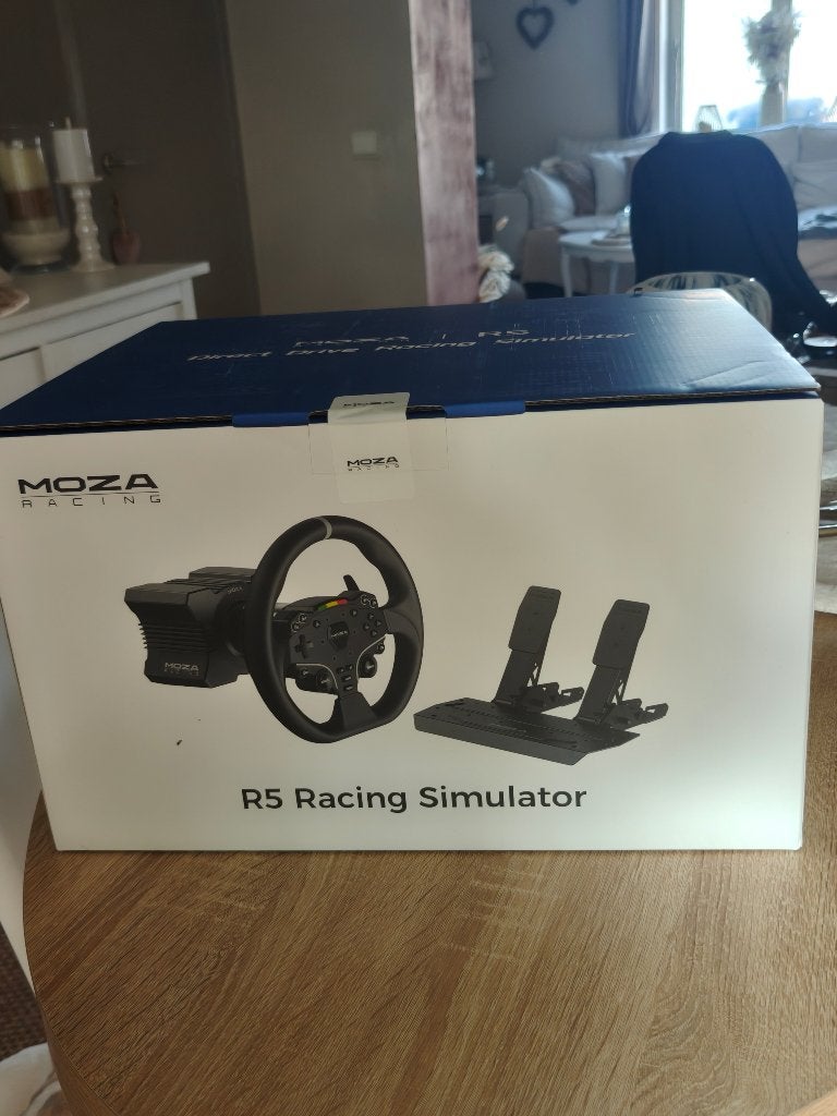 Moza r5 Bundle avec pédalier, Ophalen of Verzenden, Nieuw, Moza