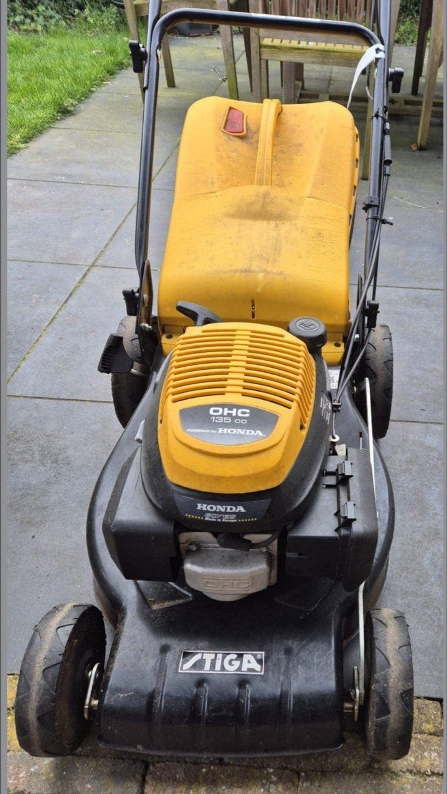 Stiga grasmaaier, Tuin en Terras, Ophalen