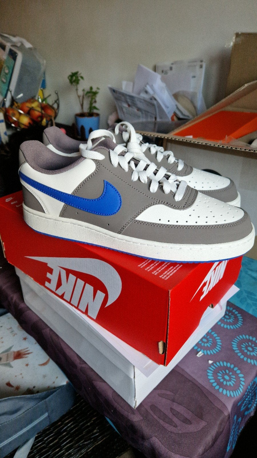 Nike court vision Taille 43, Enlèvement ou Envoi, Bleu