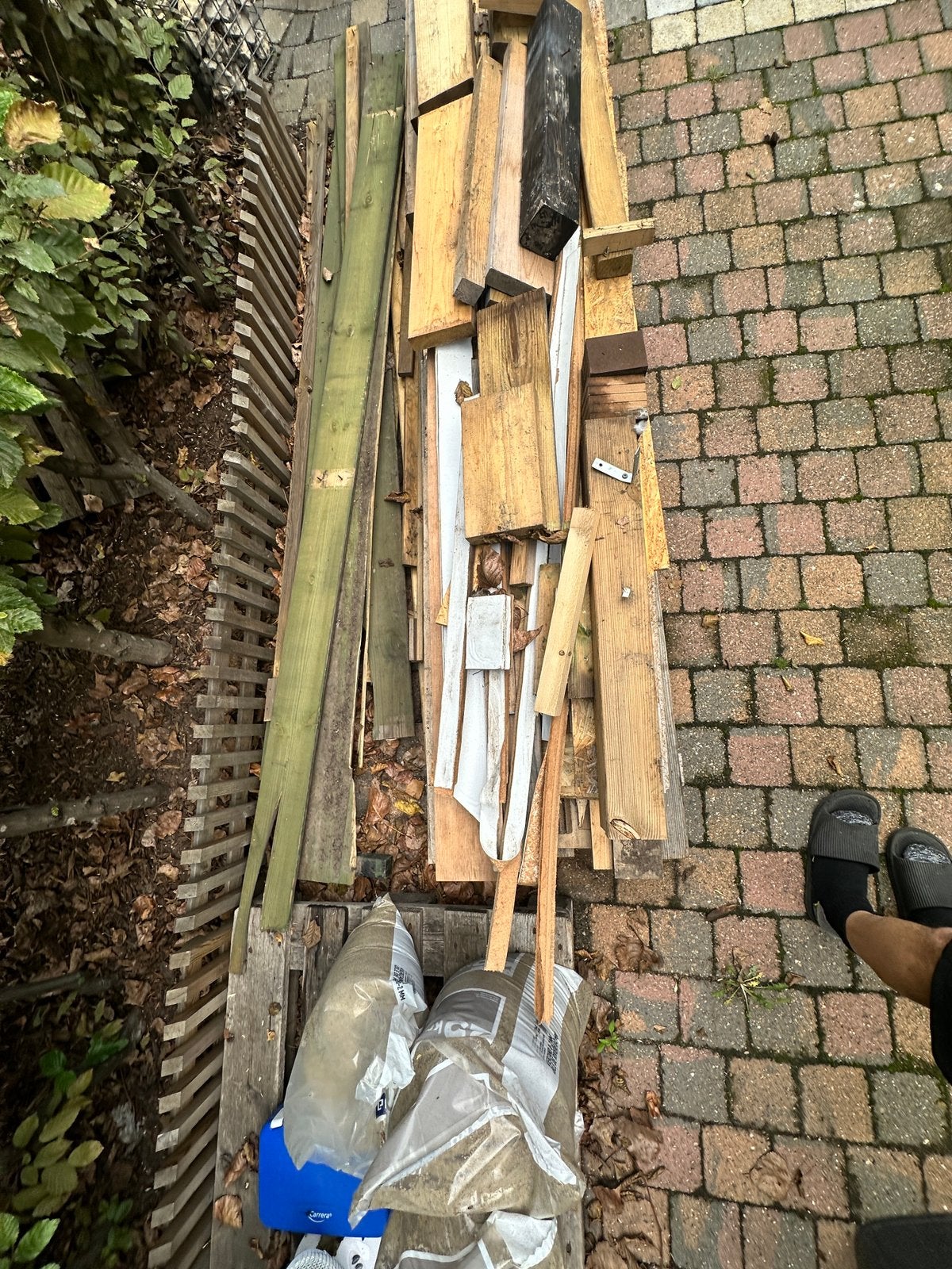Gratis HOUT, Ophalen, Gebruikt