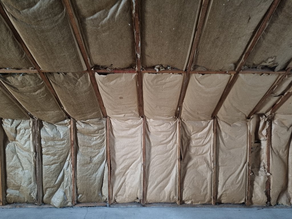 gratis isolatie, Doe-het-zelf en Bouw, Isolatie en Afdichting, Gebruikt, 15 m² of meer, 8 tot 12 cm, Glaswol