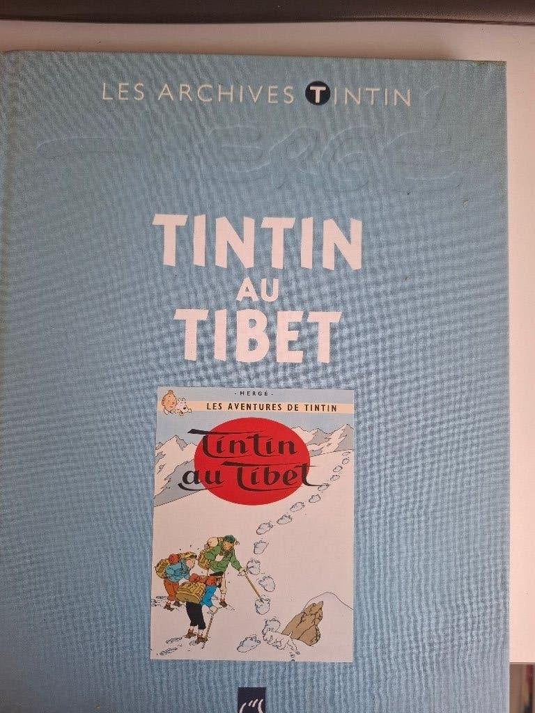 Tintin au Tibet -  Les Archives de Tintin, Eén stripboek, Ophalen of Verzenden, Zo goed als nieuw, Hergé.