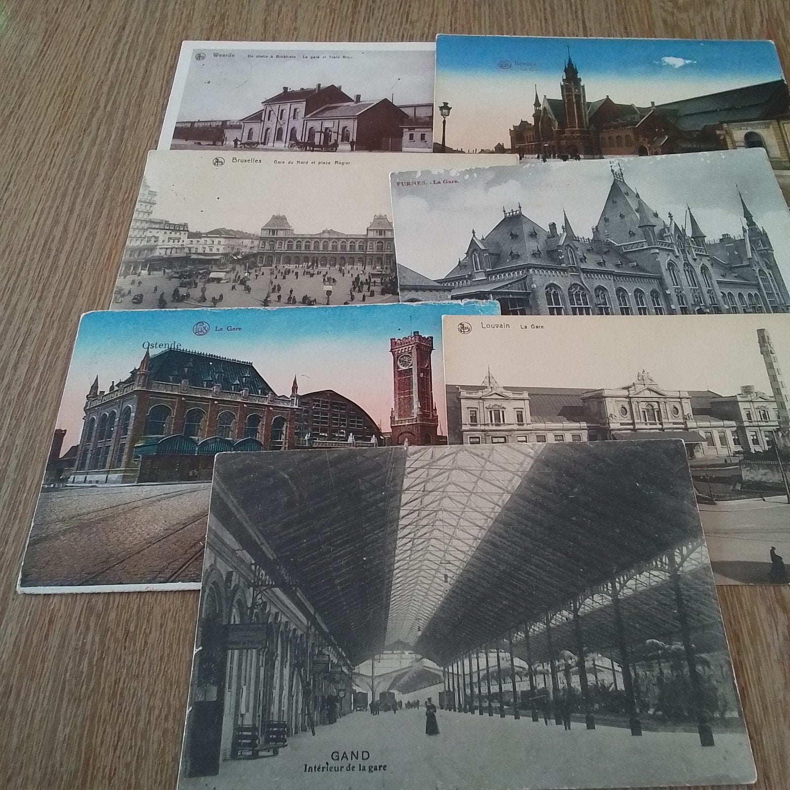 stations, Collections, Photos & Gravures, Envoi