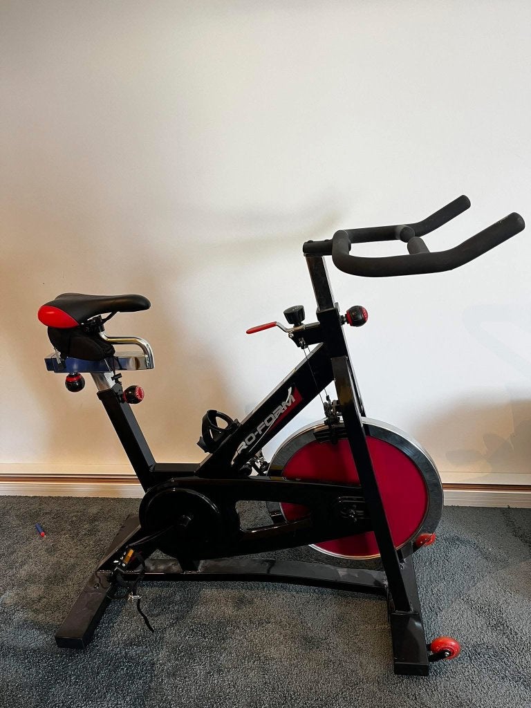 Spinningsfiets decathlon, Sport en Fitness, Ophalen, Gebruikt, Spinningfiets