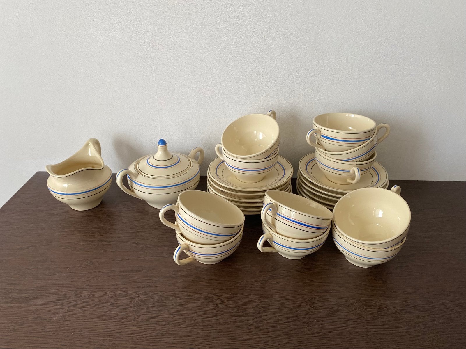 Vintage koffie/theeset Boch, Antiek en Kunst, Ophalen