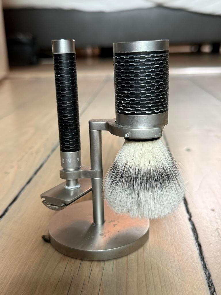 Muhle Rocca scheerset, Ophalen, Gebruikt
