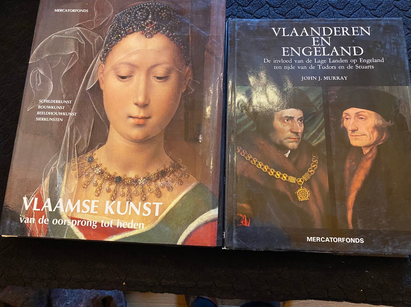 Mercatorfonds Vlaamse Kunst en Vlaanderen en Engeland, Ophalen, Zo goed als nieuw