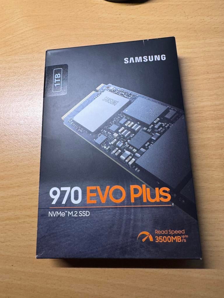 SSD 1TB Samsung 970 EVO Plus M.2 NVME, Computers en Software, Harde schijven, Intern, SSD, Nieuw, Ophalen of Verzenden