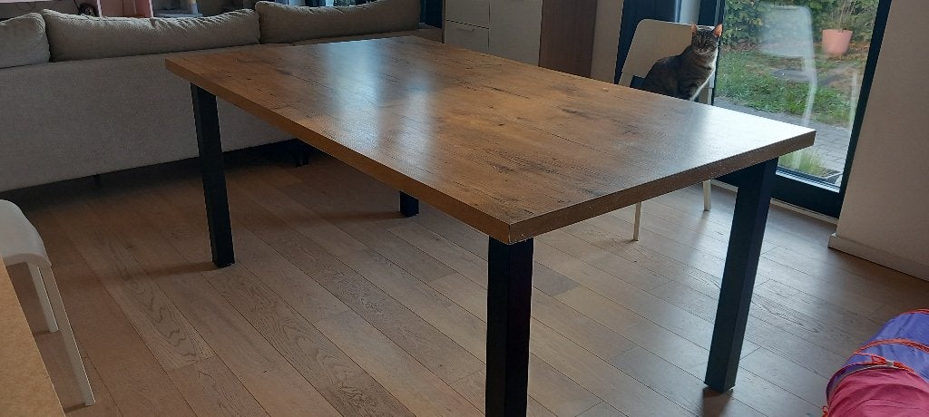 Tafel, Ophalen, Gebruikt, Vijf personen of meer, Rechthoekig