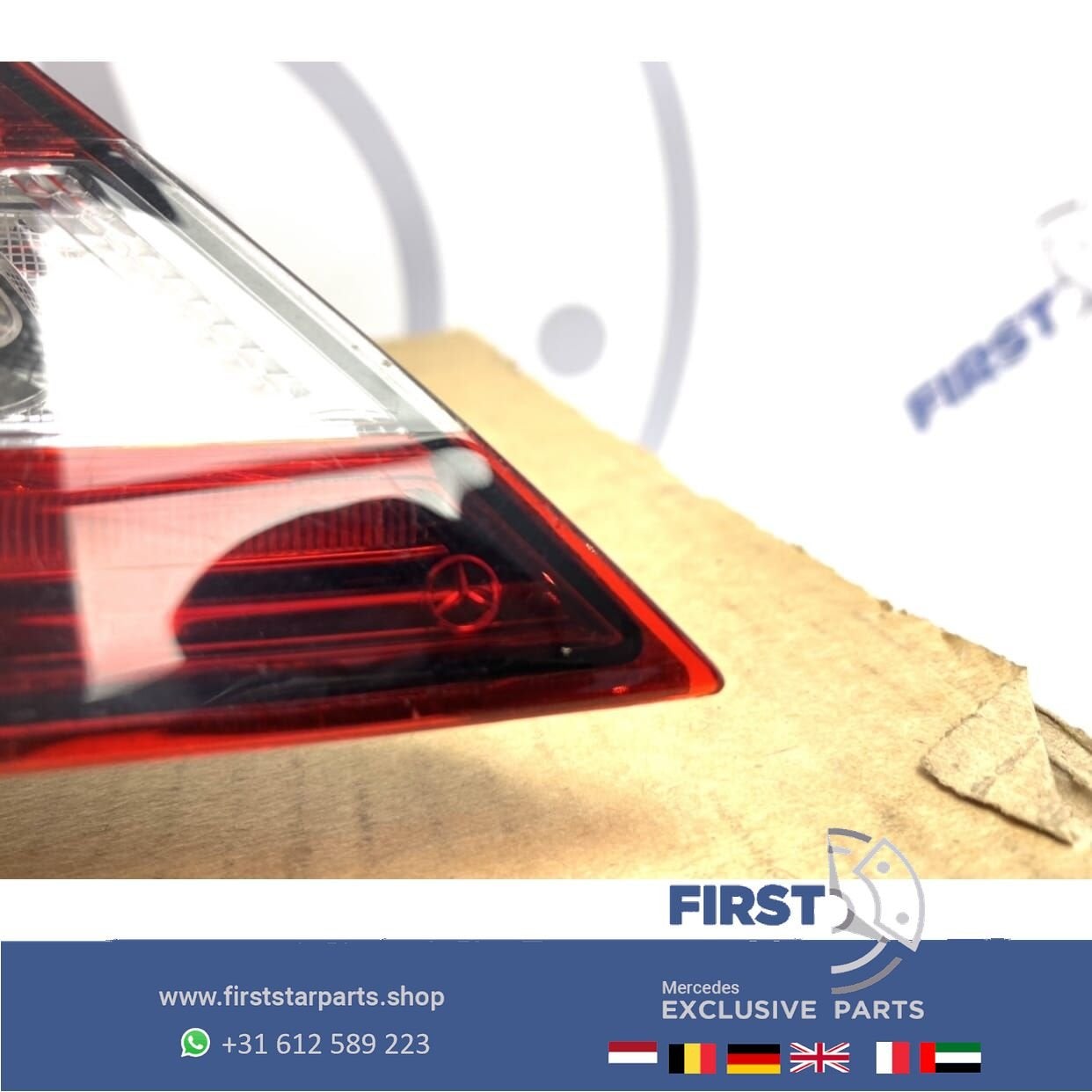 C205 A205 LED ACHTERLICHT LINKS origineel Mercedes 2014-2019, Utilisé, -, -, Enlèvement ou Envoi