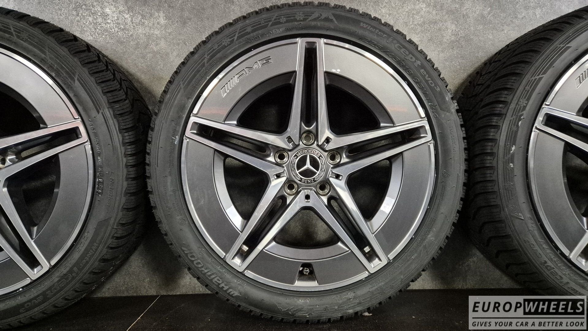 18 inch Mercedes C klasse W206 S206 Winterbanden 300E 400E, Pneus et Jantes, Pneus hiver, Véhicule de tourisme, -