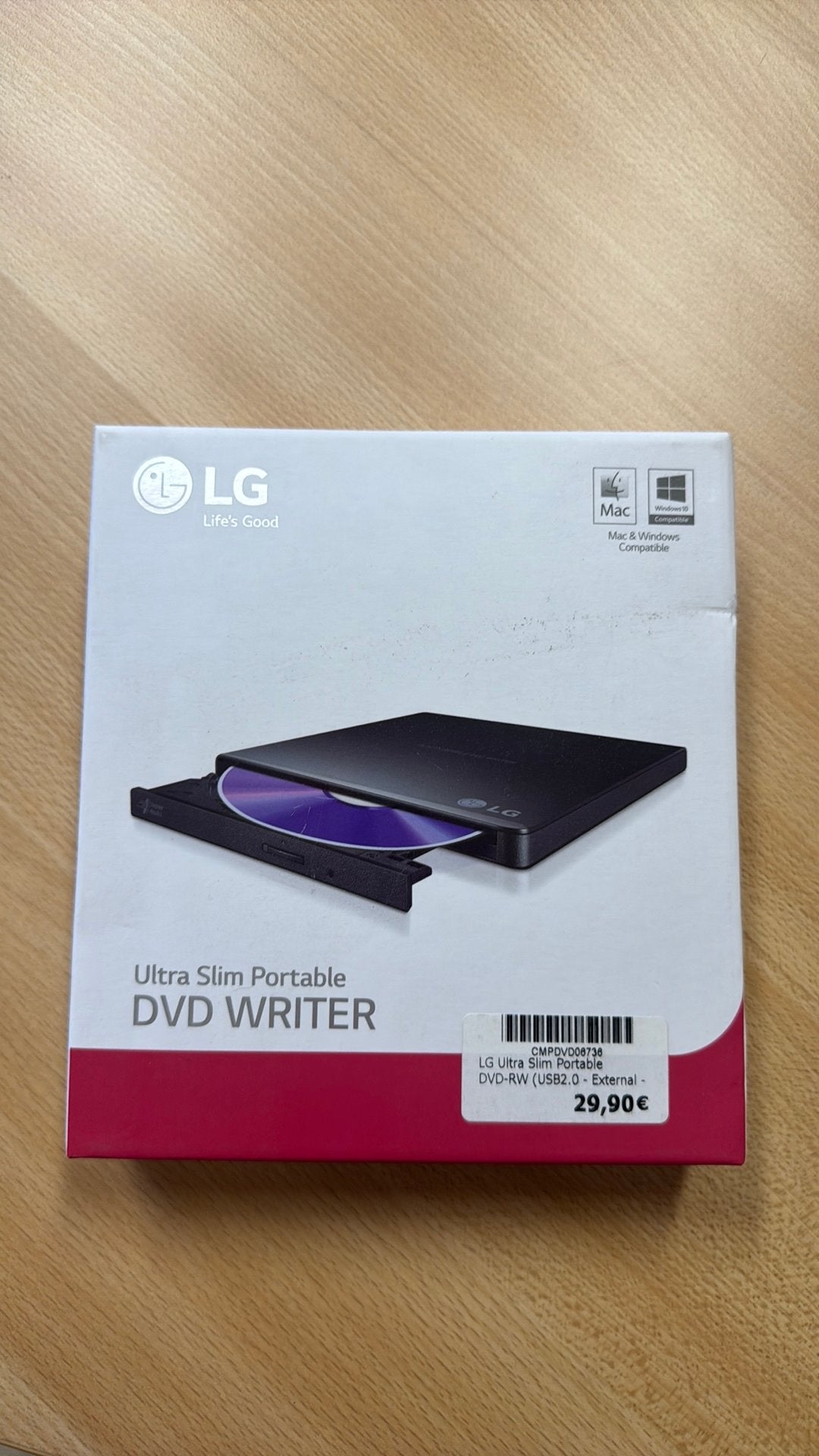 DVD Writer, Cd, Nieuw, Extern, MacOS