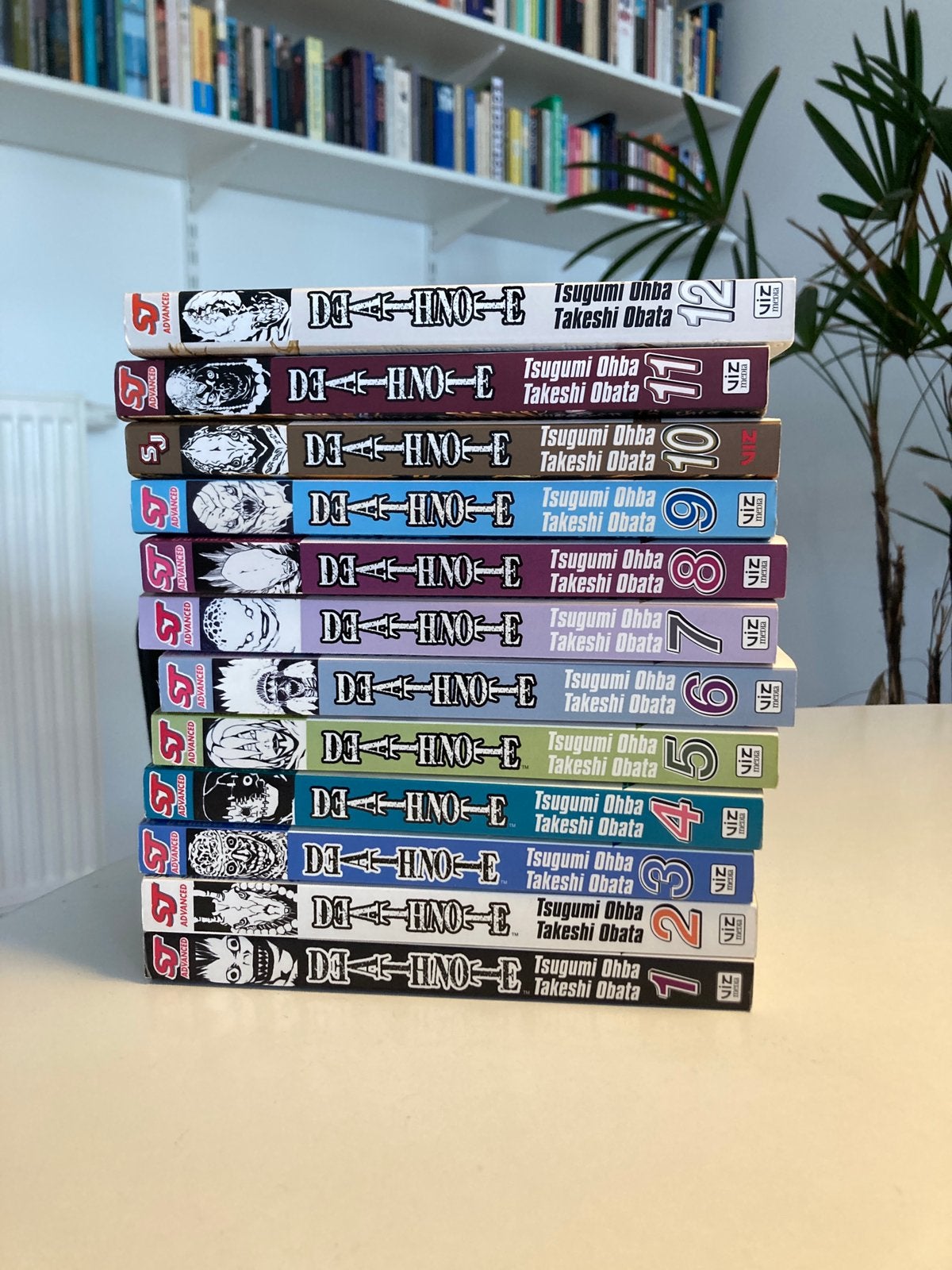 Death Note vol. 1-12, Livres, Enlèvement, Comme neuf