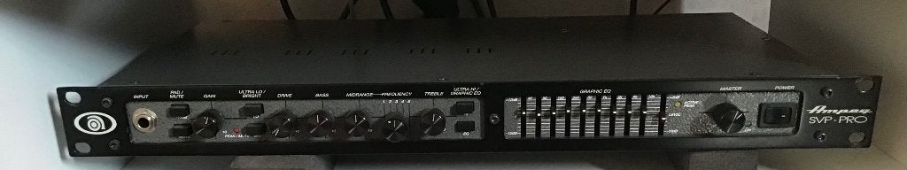 Ampeg svp pro USA, Musique & Instruments, Enlèvement, Comme neuf, Guitare basse, Moins de 50 watts