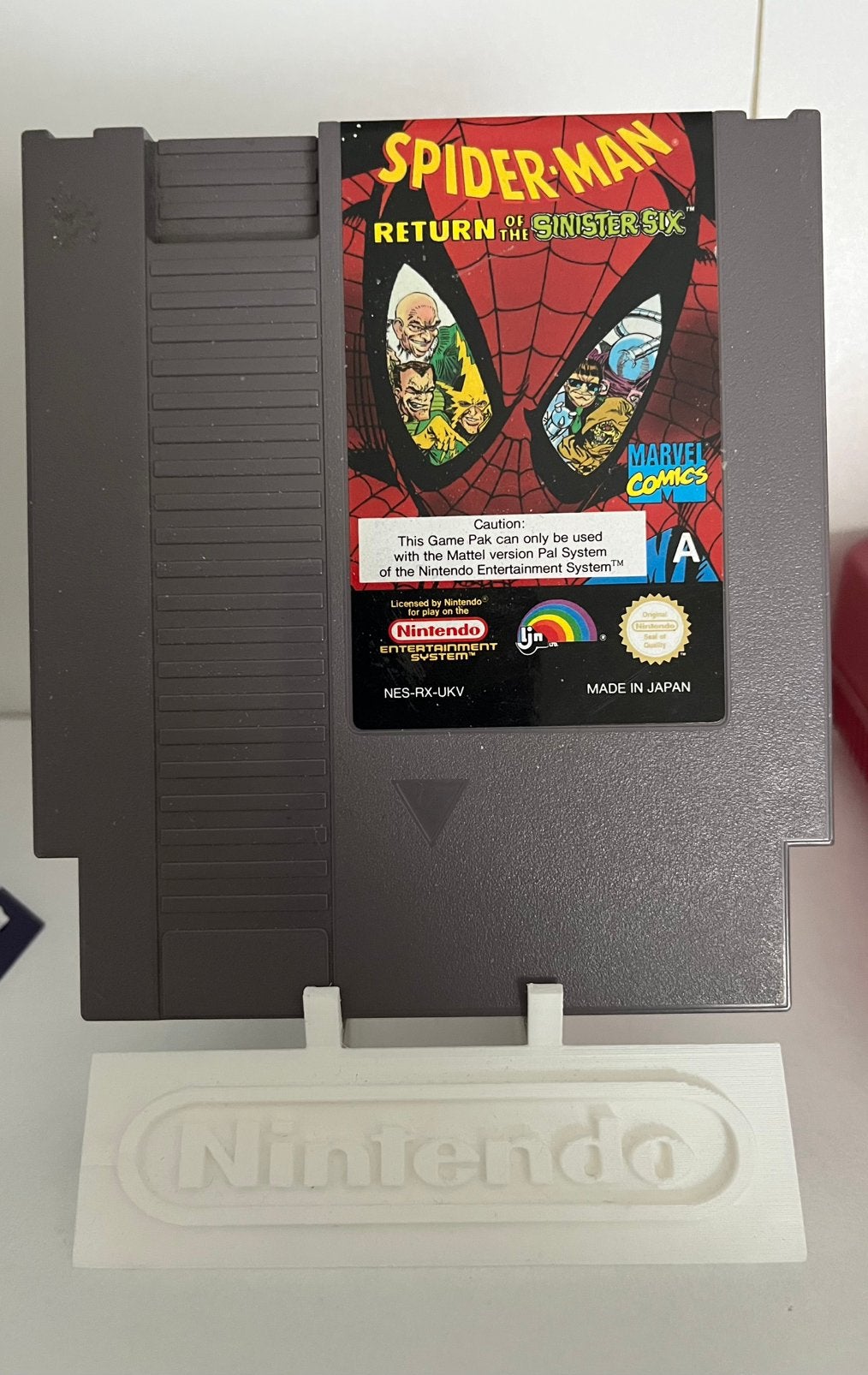 Spider man return of the sinister six Nintendo nes, Ophalen, Zo goed als nieuw