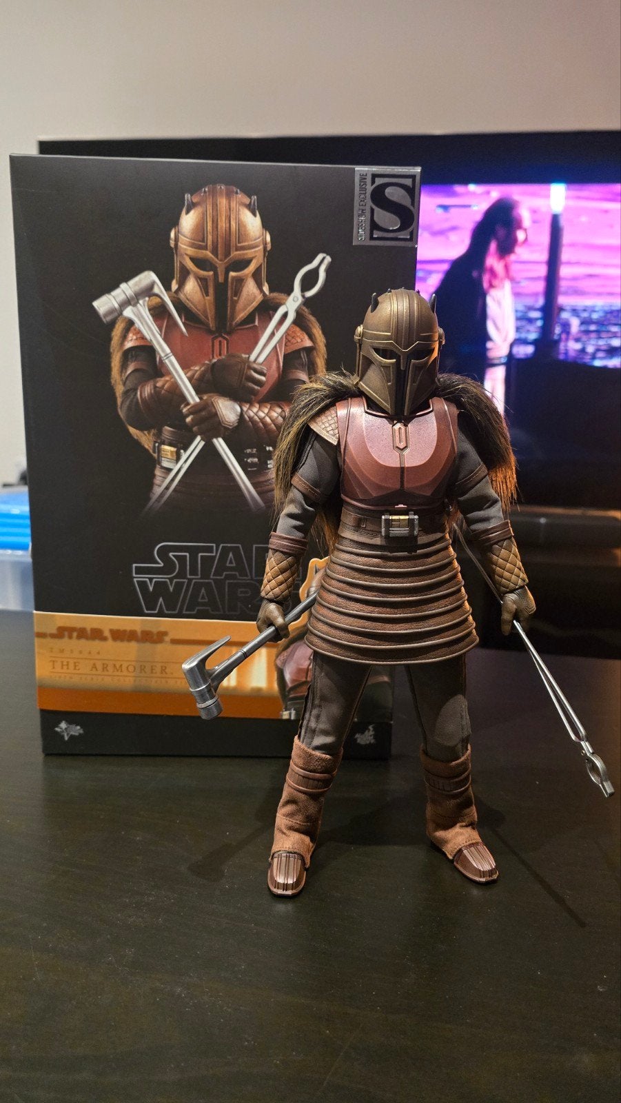 Hot Toys The Armorer TMS 044 Star Wars, Enlèvement
