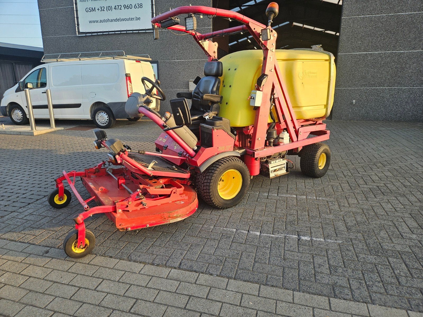 Gianni Ferrari turbo4 36pk, Tuin en Terras, Ophalen