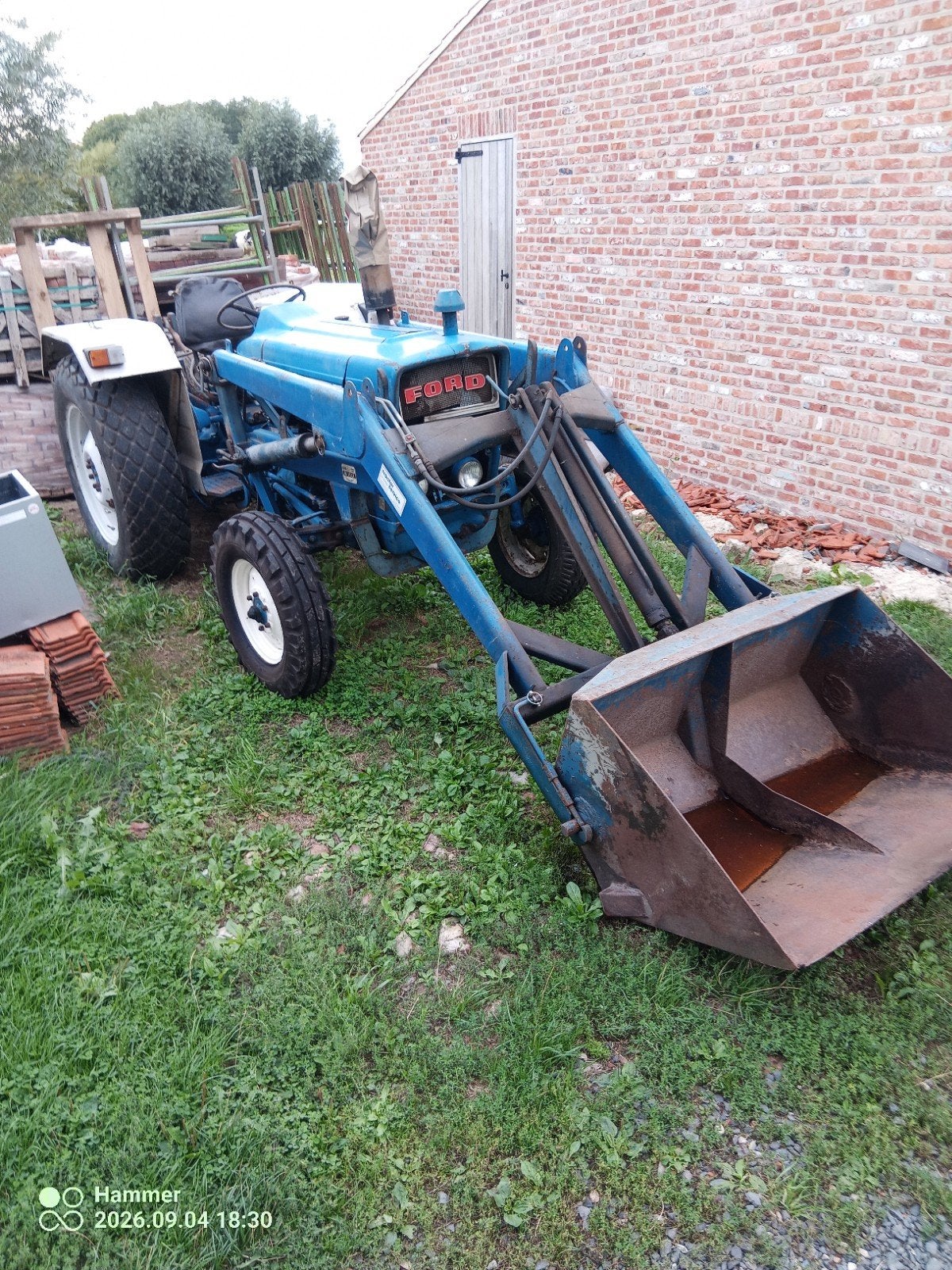 tractor Ford 2000, Ophalen, Ford