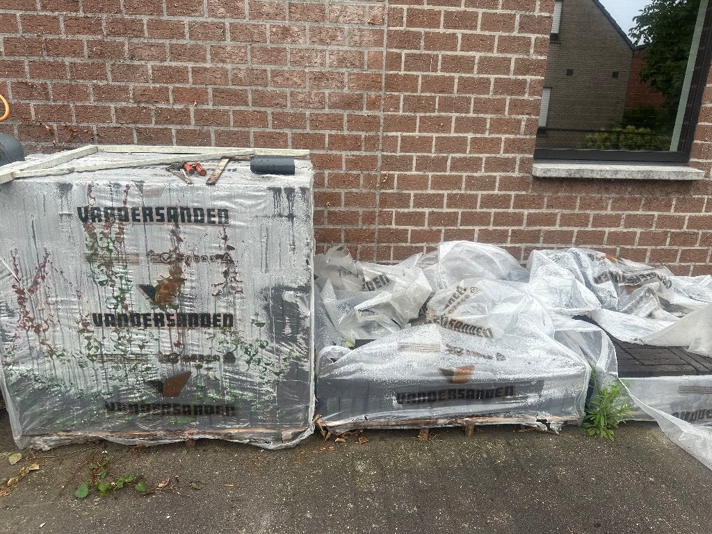 Gevelstenen Vandersanden Mervan zwart HV VV-50, Doe-het-zelf en Bouw, Metselstenen, Ophalen, Nieuw, Bakstenen