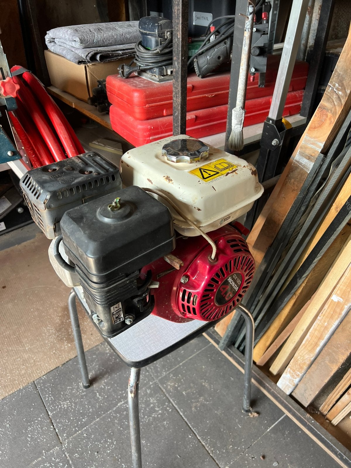 Honda gx 120 onderdelen, Tuin en Terras, Ophalen, Zo goed als nieuw