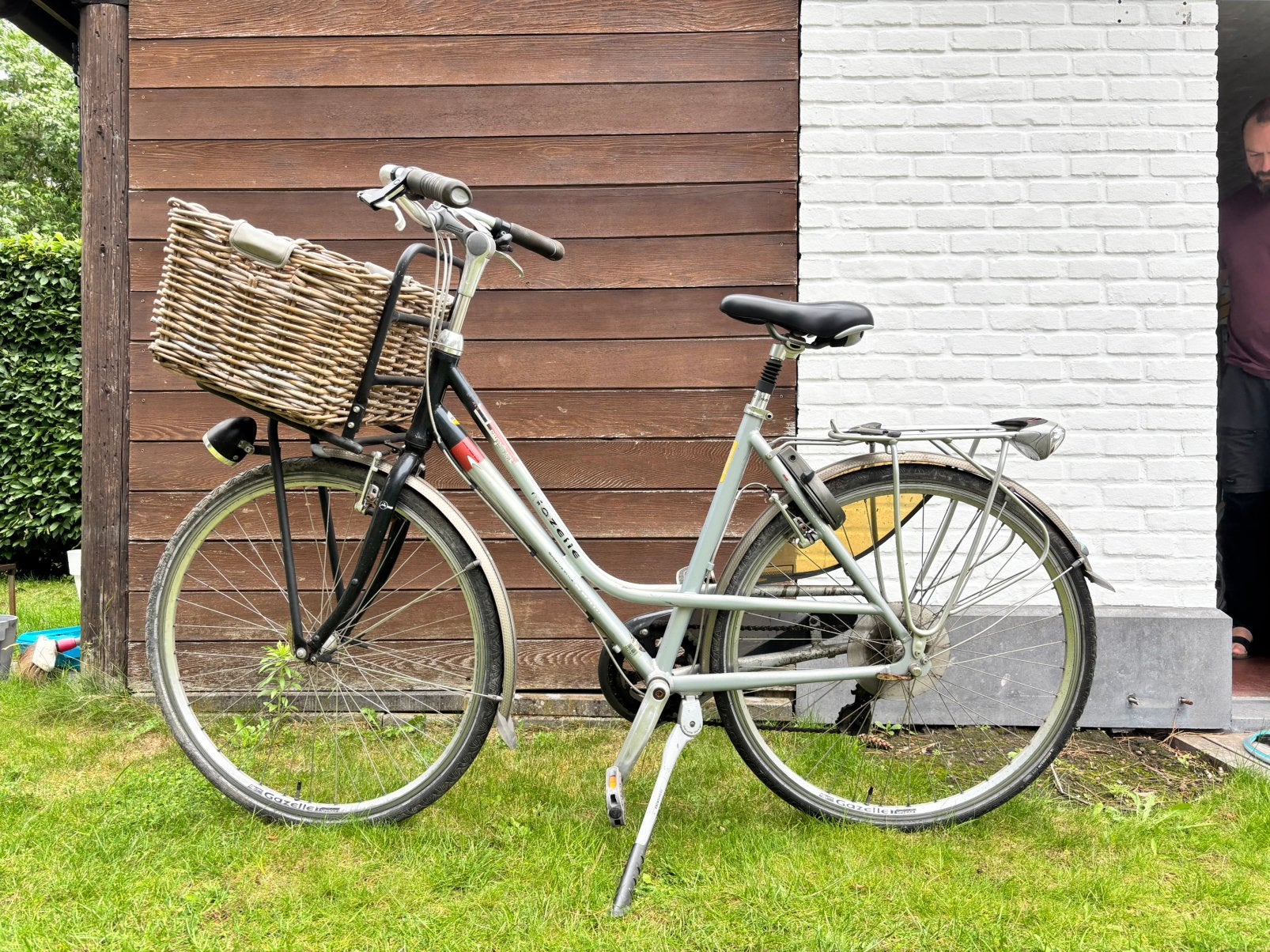 Damesfiets Gazelle, Fietsen en Brommers, Ophalen, Versnellingen, Schijfrem, Gazelle