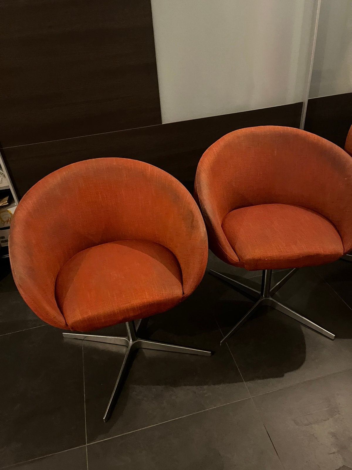 Kuipstoelen  GERESERVEERD, Ophalen, Overige kleuren, Zo goed als nieuw, Vier
