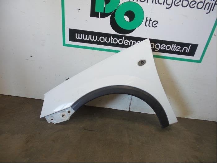 Aile avant gauche d'un Opel Combo (Combo 02-), Autos : Pièces & Accessoires, -, Opel, 3 mois de garantie, Utilisé