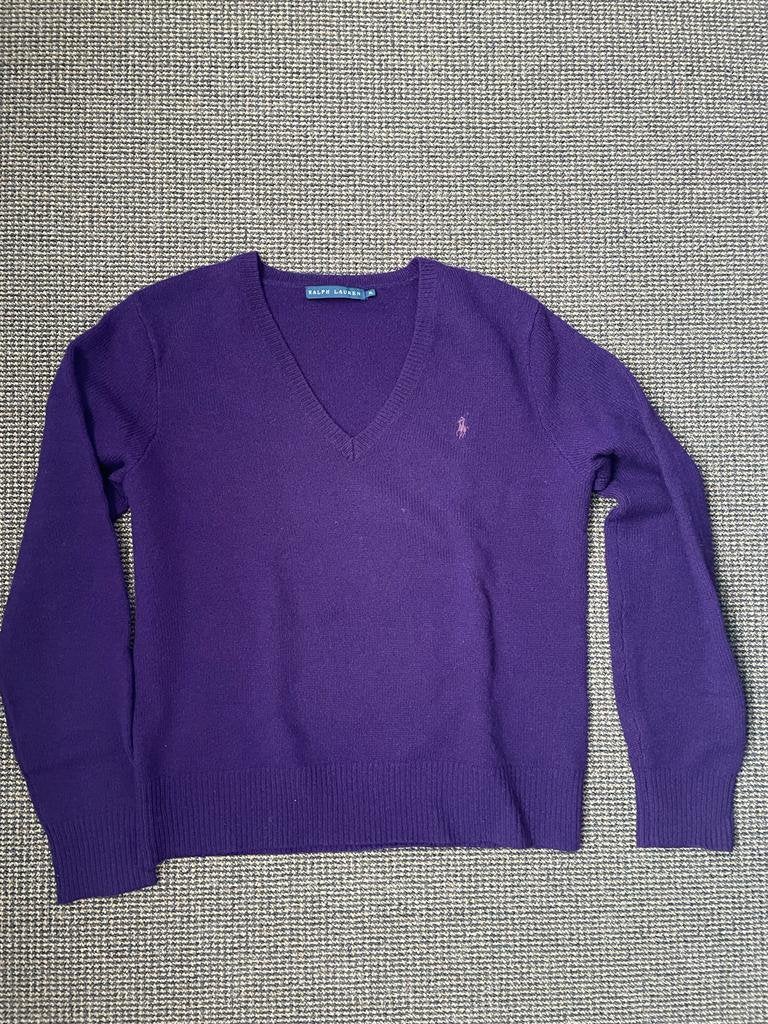 Ralph Lauren trui origineel, Ophalen, Nieuw, Paars