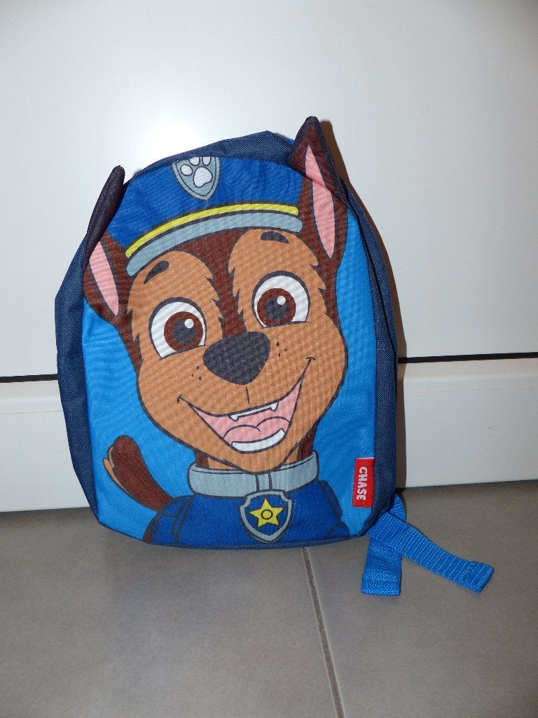 Mooi blauw rugzakje Chase van Paw Patrol, Ophalen of Verzenden, Zo goed als nieuw