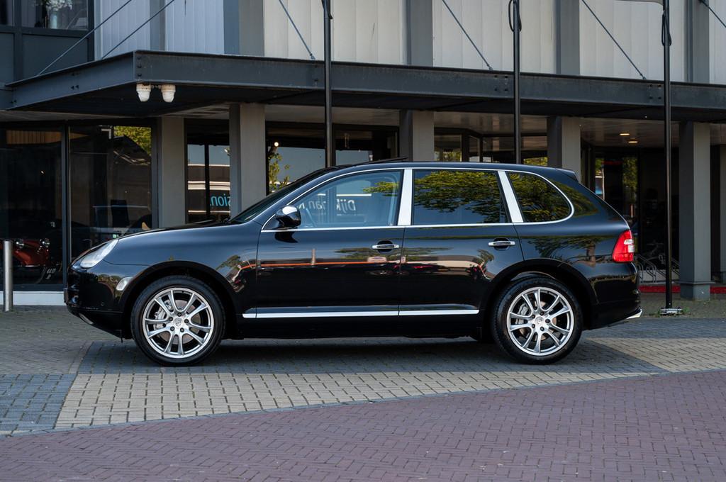 Porsche Cayenne 4.5 S (bj 2007, automaat), Auto's, Porsche, Automaat, 340 pk, Zwart, Leder