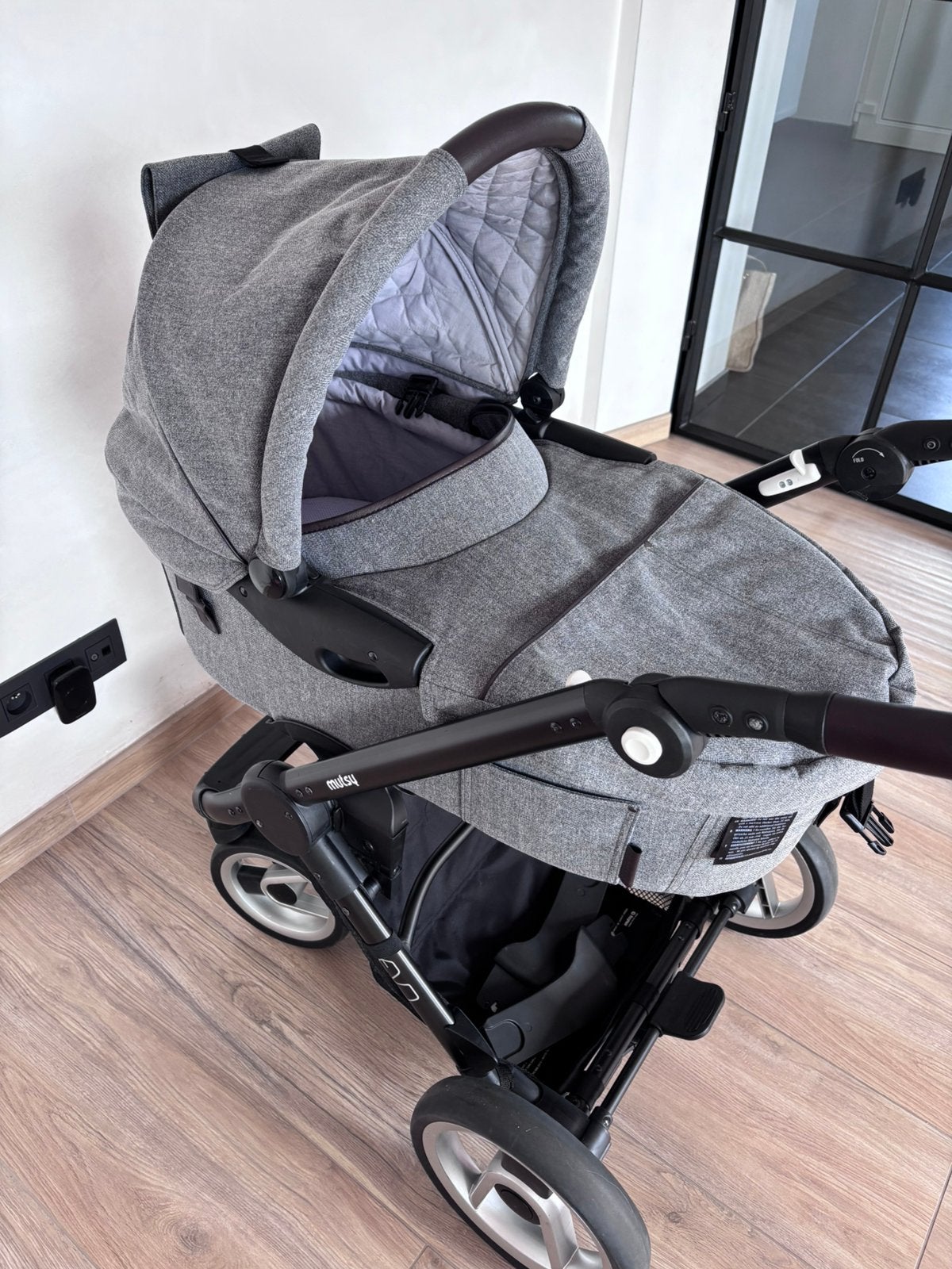 Kinderwagen Mitsy Evo - complete set, Kinderen en Baby's, Kinderwagens en Combinaties, Ophalen, Zo goed als nieuw, Kinderwagen