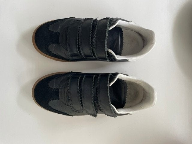 Sneaker Zwart leder Isabel Marant, Isabel Marant, Zwart, Ophalen of Verzenden, Sneakers