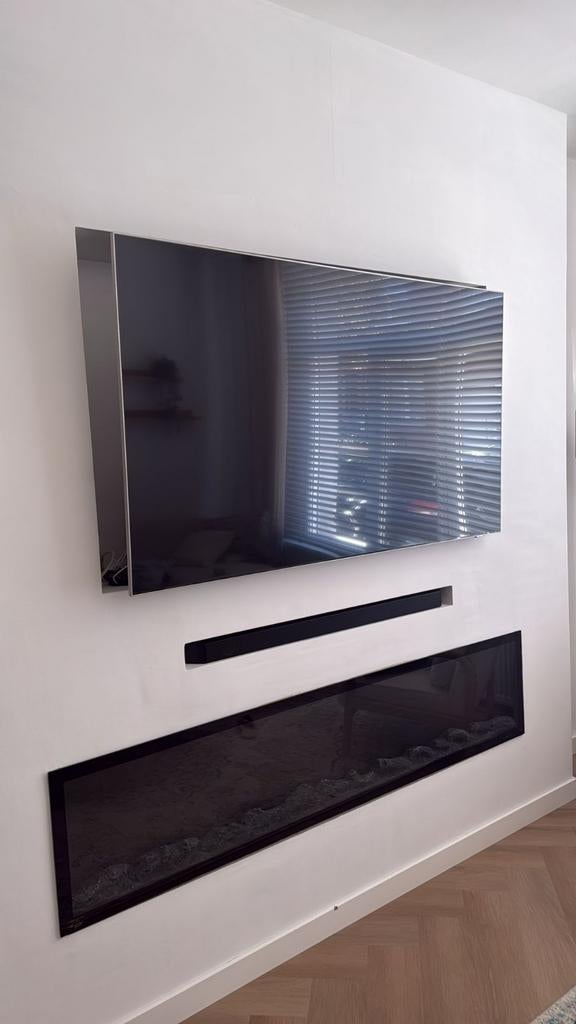 Samsung Qled Neo 65INCH met soundbar systeem, Enlèvement, Comme neuf, QLED, Samsung