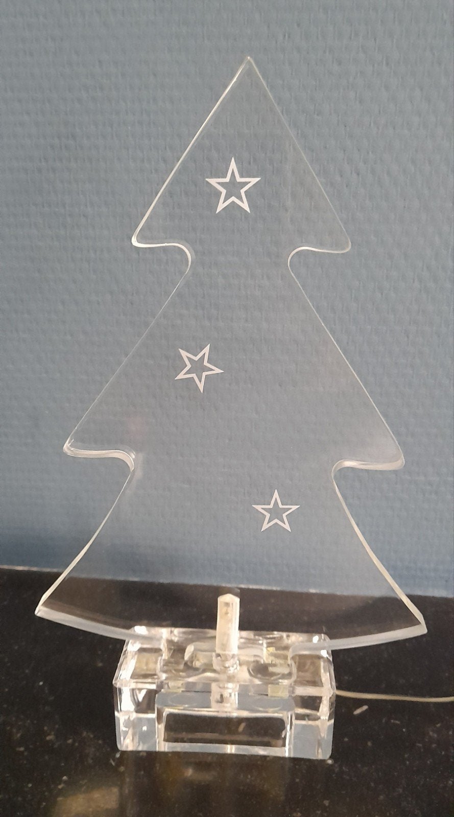 Sapin led, Enlèvement, Utilisé