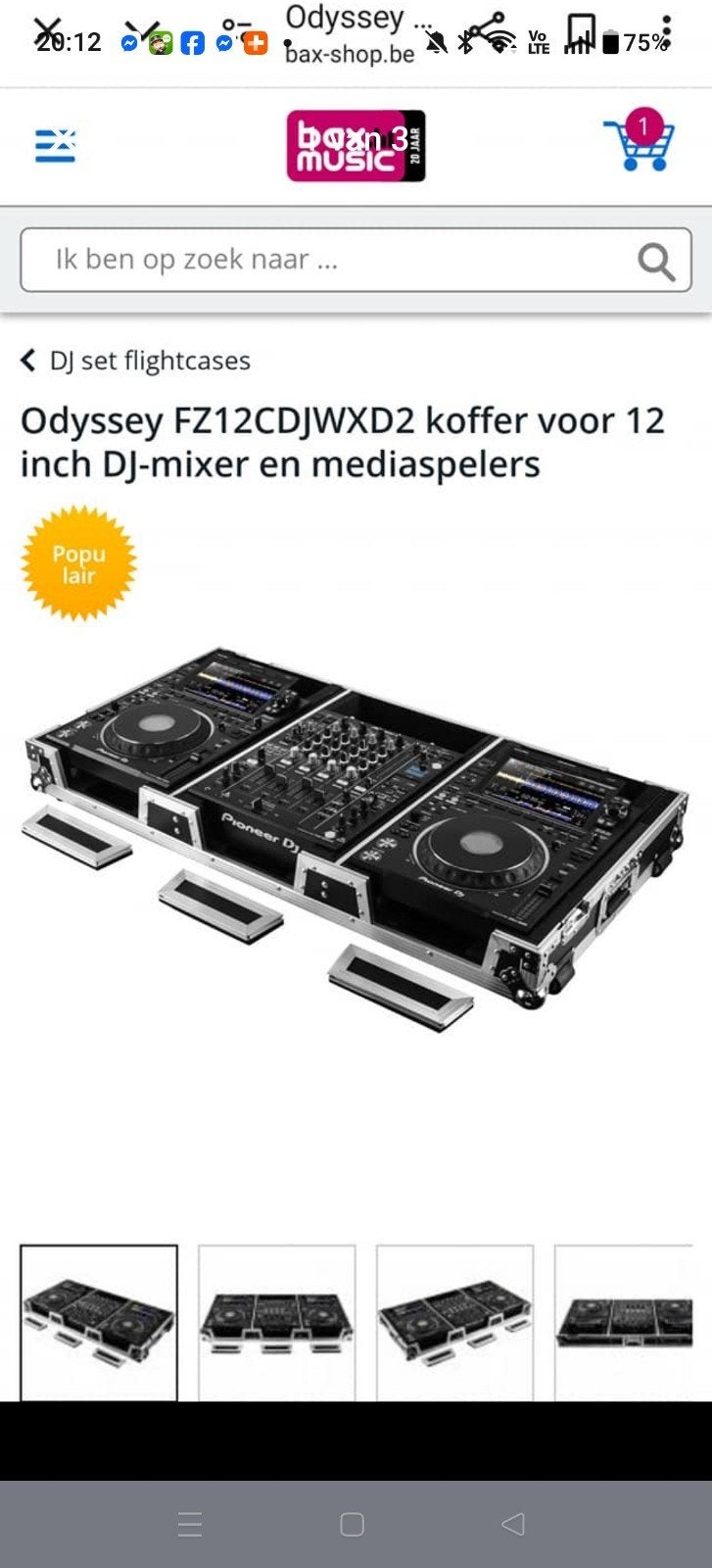 Road ready case, Muziek en Instrumenten, Ophalen of Verzenden