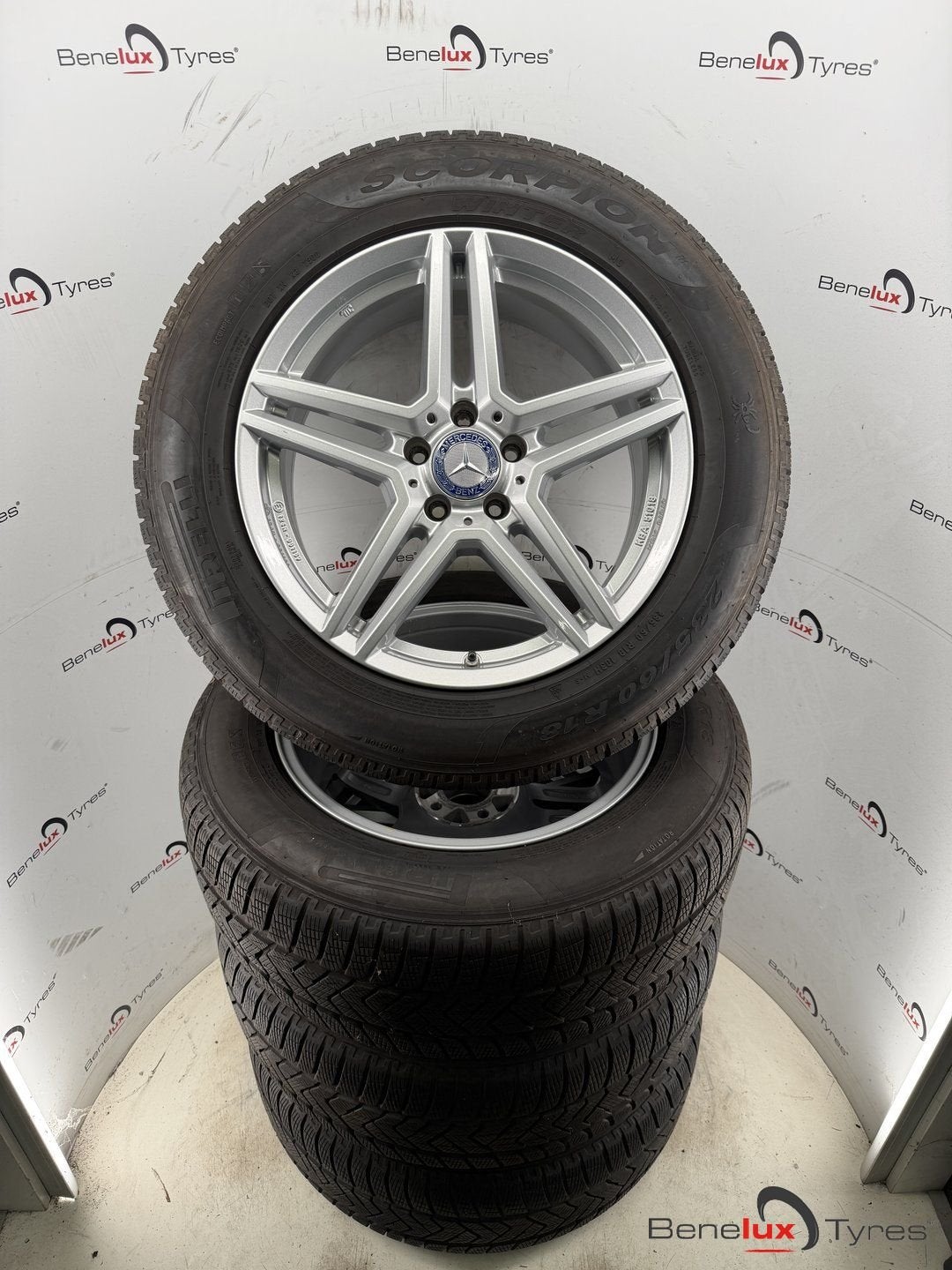 winter Mercedes EQA EQB EQC EQS EQV GLB GLC GLE ML GL Vito, 18 inch, -, -, Banden en Velgen