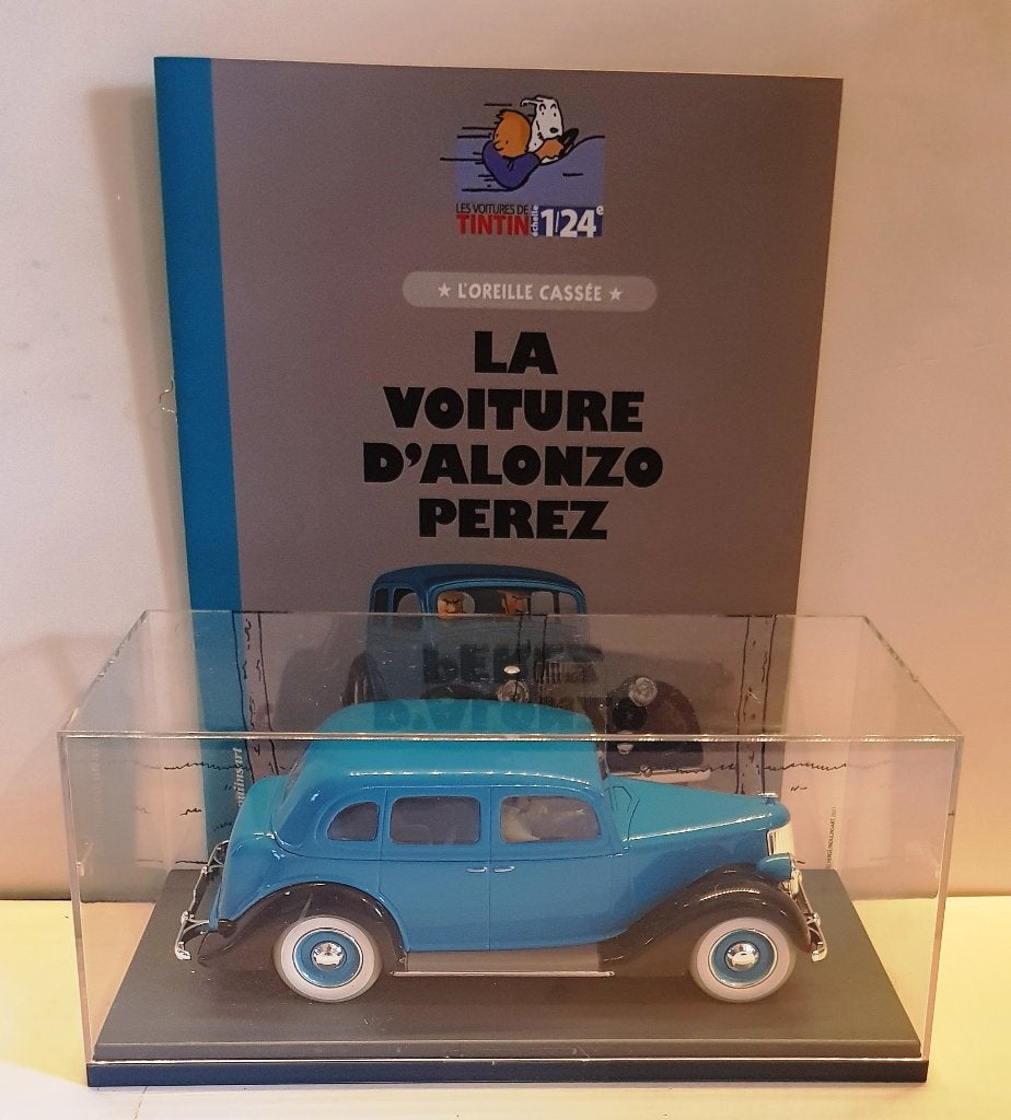 Les voitures de Tintin 1/24 N66 "la voiture d'Alonzo Pérez", Envoi, Tintin, Neuf, Statue ou Figurine