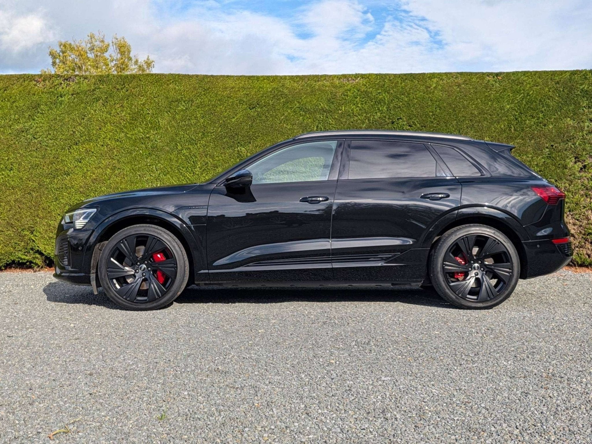 Audi Q8 e-tron Competition - 114 kWh - 2x S-line + black sty, Autos, Cuir, Achat, 408 ch, Entreprise